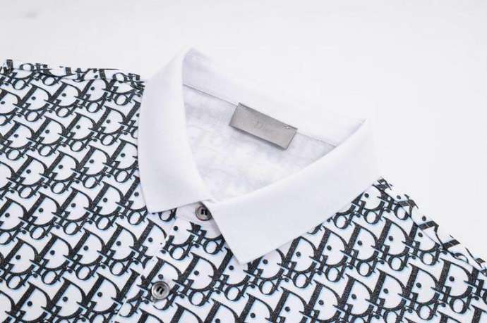 Dior Polo Shirt Short _SKUDiorM-3XL25wn5420129